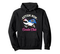 Autism Mom Cardio Club Women Autism Awareness Goose Pullover Hoodie