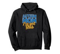 Autism Mom Got Empowered Neurodivergent Mama Asd Strong Pullover Hoodie