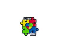 Autism Mom Heart Puzzle Enamel Pin, Autism Awareness Acceptance Pin Brooch, ADHD Neurodiversity Brooch Badge, Inclusion Disability Awareness Lapel Badges, Meaningful Family Support Gifts