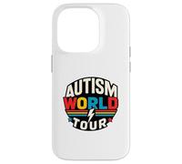 Autism Mom World Tours Awareness Community Autistic Support Case for iPhone 14 Pro