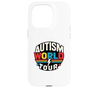 Autism Mom World Tours Awareness Community Autistic Support Case for iPhone 15 Pro