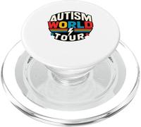 Autism Mom World Tours Awareness Community Autistic Support PopSockets PopGrip for MagSafe
