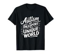 Autism My Passport to a Unique World T-Shirt