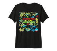 Autism Ocean Waves JUST Like THE Ocean, My STIMS Come in Premium T-Shirt