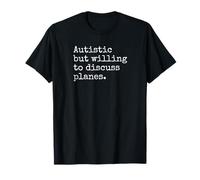 Autism Planes Aircraft Autistic Aviation T-Shirt