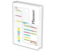 AUTISM Planner: Undated, Colorful, Weekly and Daily Autism Organization Workbook for Productivity, Time & Money Management, Mood, Gratitude & Reflection Prompts for Adults and Teens