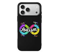 Autism Pro Acceptance Infinity Symbol Phone Case Shockproof Phone Shell Protection Back Covers Compatible with iPhone 17 Pro Max