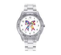 Autism Puzzle Bow Business Men's Wrist Watches