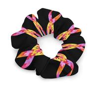 Autism Ribbon Awareness Women's Scrunchies Ponytail Hold Hair Ties Gentle Hairs Bands Accessories for All Tousle Types