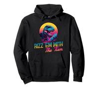 Autism Rizz Em With The Tism Cute Autistic Dinosaur Meme Tee Pullover Hoodie