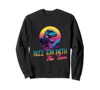 Autism Rizz Em With The Tism Cute Autistic Dinosaur Meme Tee Sweatshirt