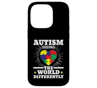 Autism Seeing The World Differently Autism Awareness Case for iPhone 14 Pro