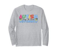 Autism Seeing The World Differently - Autism Support Long Sleeve T-Shirt