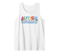 Autism Seeing The World Differently - Autism Support Tank Top