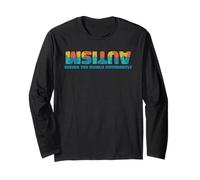 Autism Seeing the World Differently Inclusion Art Long Sleeve T-Shirt