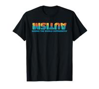 Autism Seeing the World Differently Inclusion Art T-Shirt