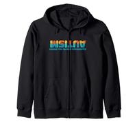 Autism Seeing the World Differently Inclusion Art Zip Hoodie