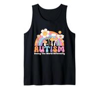 Autism Seeing The World Differently Neurodiversity Awareness Tank Top