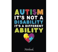 Autism Speaks Autistic Awareness Gift For Men Women: Notebook - Autism Mom Gift - ASD Journal - Teacher Student Kids Autism Gift - 6"x"9 College Lined 110 Composition Notebook.