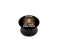 Autism Stim At Your Own Pace ADHD Awareness Men Women Kids PopSockets Adhesive PopGrip
