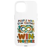 Autism Stimming Autistic Neurodiversity Acceptance Case for iPhone 15