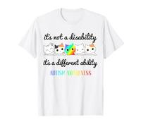 Autism Support It's A Different Ability ADHD Funny Autistic T-Shirt