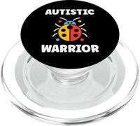 Autism Support Simple Quote autistic Warrior PopSockets PopGrip for MagSafe