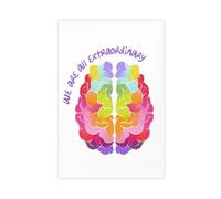 Autism Therapist Poster Canvas Poster Wall Art Decor Print Picture Paintings for Living Room Bedroom Decoration 20x30inch(50x75cm)