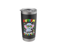 Autism Walking A Different Path Stainless Steel Insulated Tumbler