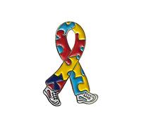 Autism Walking Awareness Lapel Pin