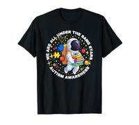 Autism We are All Under The Same Stars Space Astronaut T-Shirt