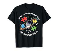 Autism We are All Under The Same Stars Space Astronaut T-Shirt