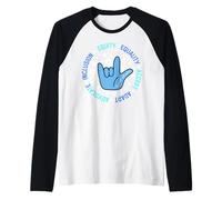 Autism We Should Protect by Accepting Inclusive Autism Raglan Baseball Tee