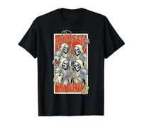 Autistic and Gay Skeleton Funny Neurodivergent Pride Value Graphic T-Shirt, Men, Black, XL