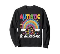 Autistic & Awesome Autist Autism Sweatshirt
