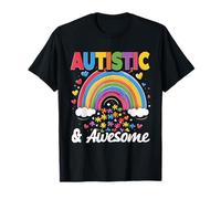 Autistic & Awesome Autist Autism T-Shirt