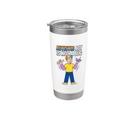 Autistic Joy is Not Awareness Neurodive Autism Pride Month Stainless Steel Insulated Tumbler