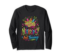 Autistic Neurospicy and Thriving Autism Acceptance Long Sleeve T-Shirt