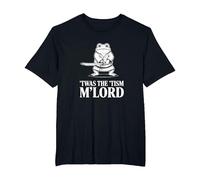 Autistic Samurai Frog Meme Funny 'TWAS The 'Tism M'Lord T-Shirt, Men's Big and Tall, Black, 2X Tall
