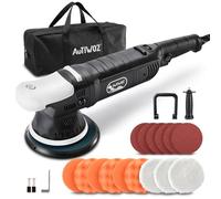 AUTIWOZ 6-Inch Dual Action Car Polisher Buffer 850W DA Polishing Machine,6 Variable Speeds 1800-4800RPM 15mm Random Orbital Electric Sander Polisher Kit for Car Detailing Waxing Scratch Repairing