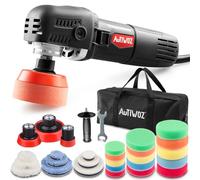 AUTIWOZ Rotary Car Polisher Buffer Sander Detailing Polish Kit 1/2/3inch Mini Polishing Machine Variable Speed with Polishing Pads for Car Motorcycle Detailing Buffing Sanding Polish Scratch Repairing