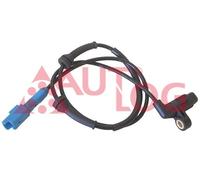 ABS wheel speed sensor Front Axle AS4065 AUTLOG for PEUGEOT 206 Hatchback 206 SW