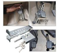 AUTLY Anti-Theft Auto Stainless Steel Clutch Lock Vehicle Security Protection Supplies Car Brake Lock