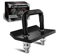AUTMATCH Hitch Tightener Anti-Rattle Clamp, Heavy Duty Hitch Stabilizer for 1.25" and 2" Trailer Hitches, Rubber Isolator and Anti-Rust Double Coating Protective, Frosted Black