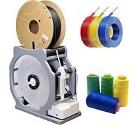 Auto 3D Filament Respooler, Electric Spool Rewinder with Smart Start/Stop, Neat Winding Without Tangling, for 1 kg Spools, Universal Wire Winder