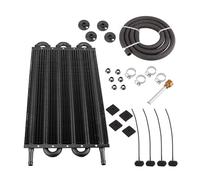 Auto A C Air Conditioning Tubular Condenser Aluminum Alloy Universal Car Modified Accessories Efficient Heat Dissipation Premium Construction Compact Design Enhanced Energy Efficiency Easy Installatio