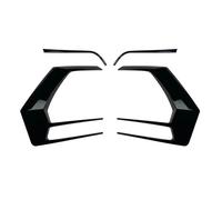 Auto ABS Rear Spoiler Wing For VW For Golf 7 7.5 MK7 For GTI R For GTD R400 2012-2020 Pair Rear Bumper Splitter Canard Tail Lamp Spoiler Brake Trim Trunk(Up 7.5)