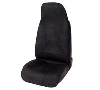 Auto Accessori Lupex Universal Car and Van Front Seat Cover, Black, Anti-Slip, Driver and Passenger, Protection and Seat Cover from Sweat Fitness, Dirt or Dog Hair (x1)