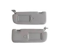 Auto Accessories Grey With A Makeup Mirror Sun Visor For Hyundai For Santa Fe IX45 2012-2017 AZHEYC(A pair)