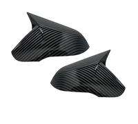 Auto Accessory For Hyundai Sonata 2015-2019 OX Horn Car Rearview Side Mirror Cover Wing Cap(Carbon Fiber)